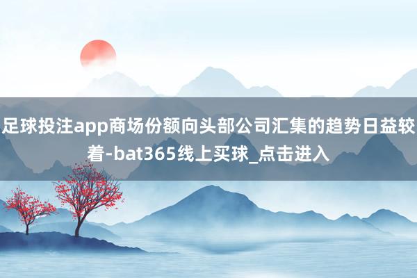 足球投注app商场份额向头部公司汇集的趋势日益较着-bat365线上买球_点击进入